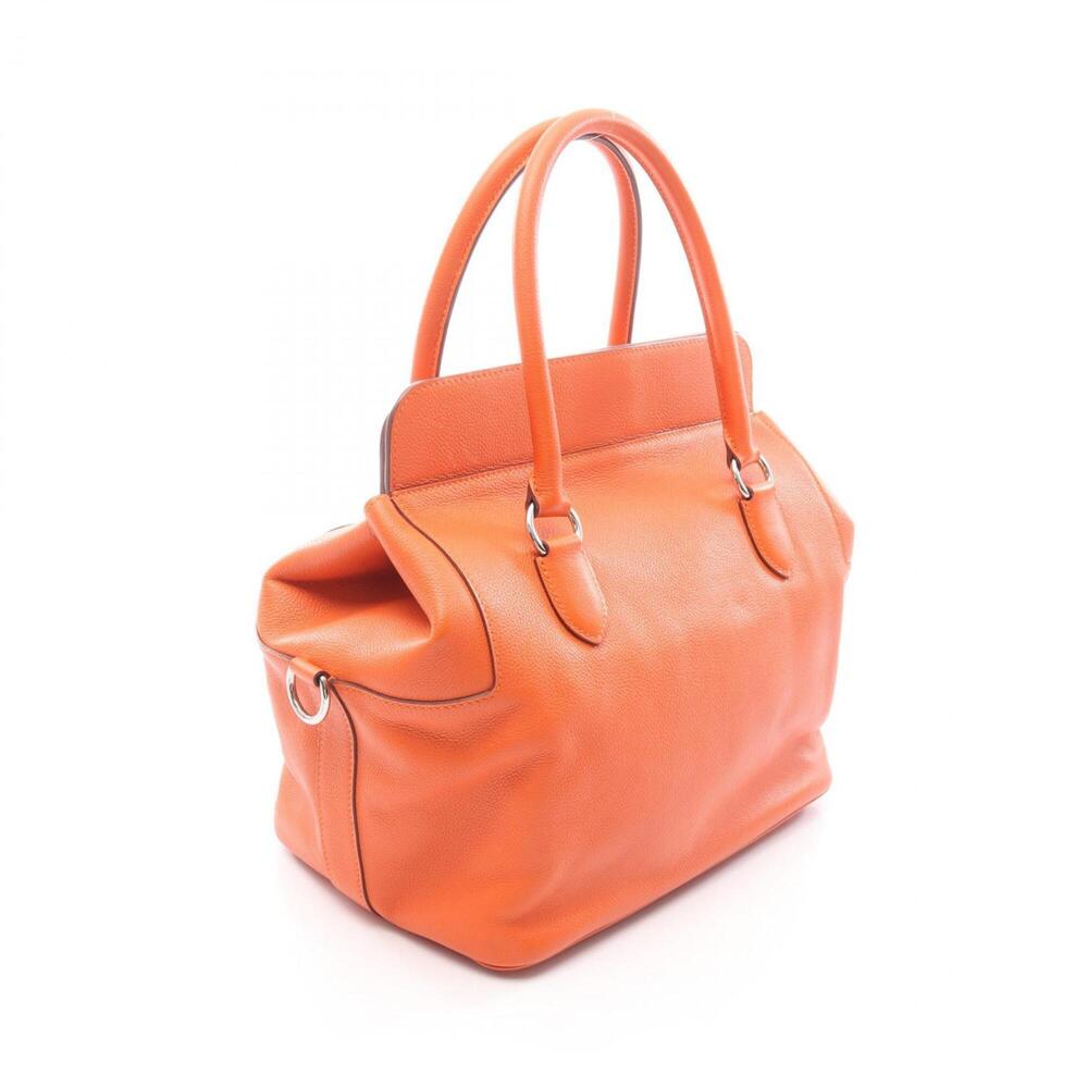 Hermes Toolbox 26 Handbag, Evercolor, Women's, Orange - Picture 2 of 15